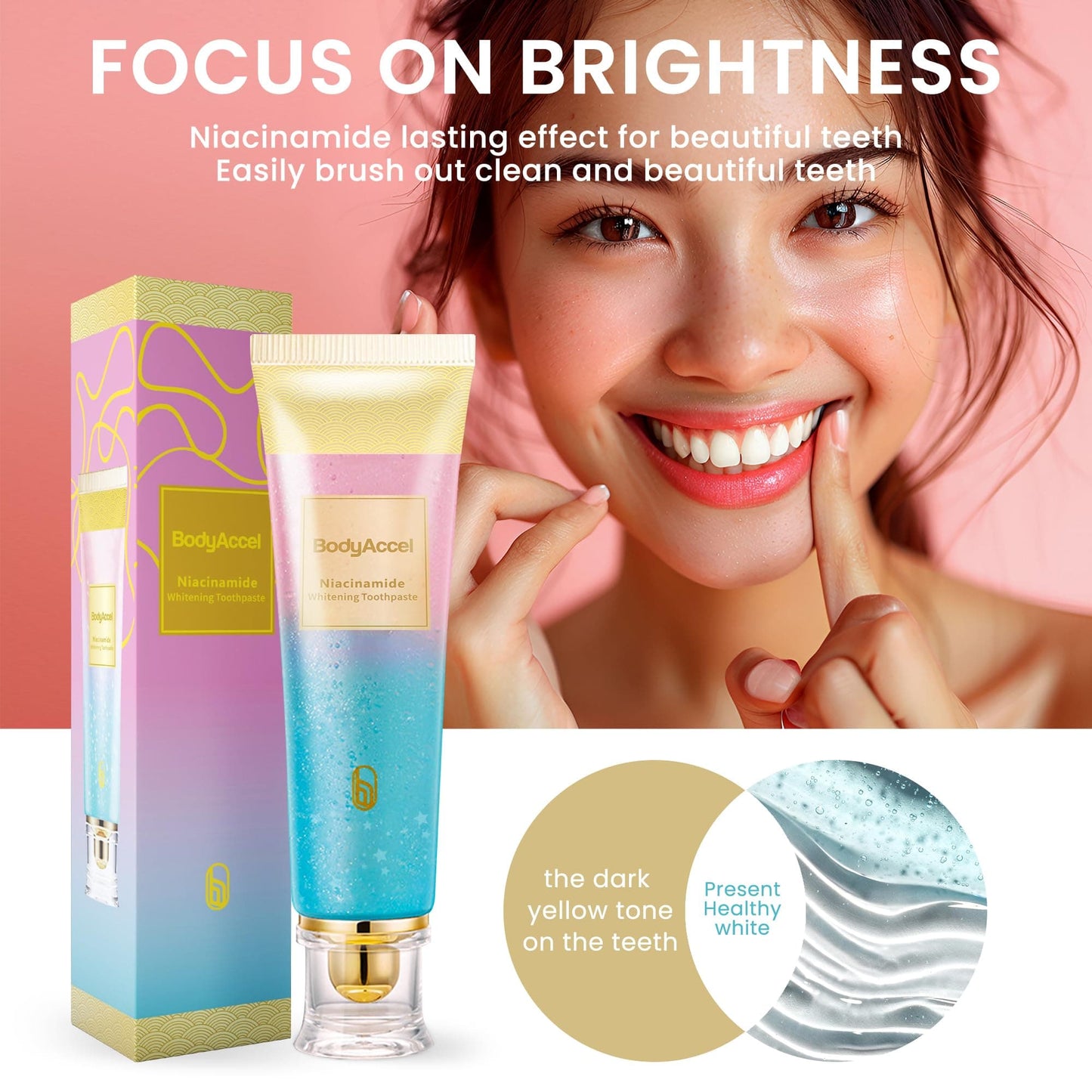 Triple Whitening Niacinamide Toothpaste