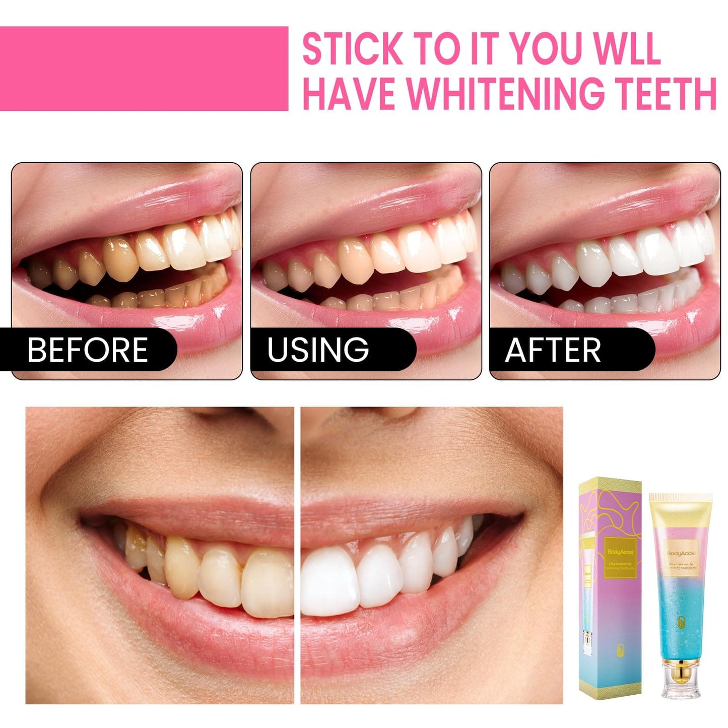 Triple Whitening Niacinamide Toothpaste